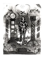 El emblema de las distracciones de Inglaterra, 1658